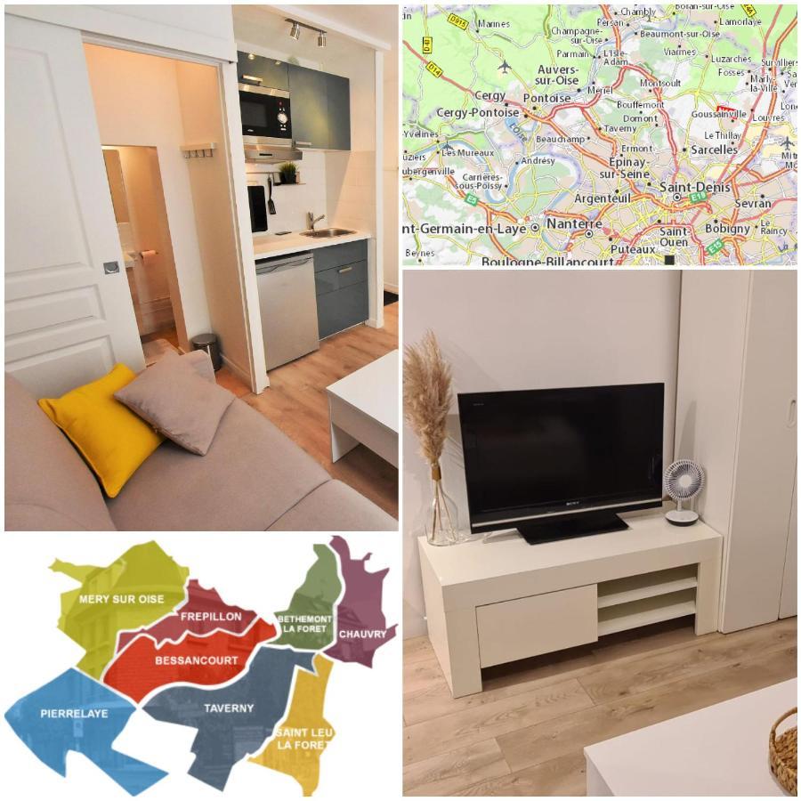 Appartement Au Coeur De La Ville De Taverny Ngoại thất bức ảnh